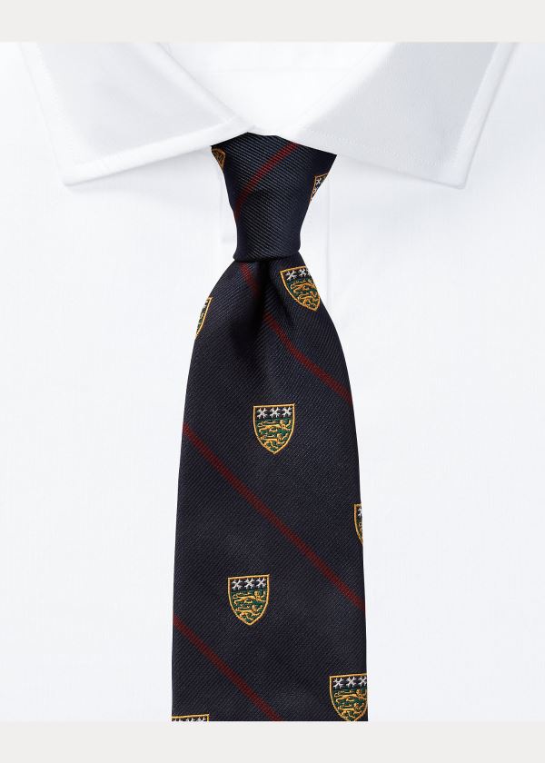 Laços Polo Ralph Lauren Silk Narrow Club Homem 23015-SUHG